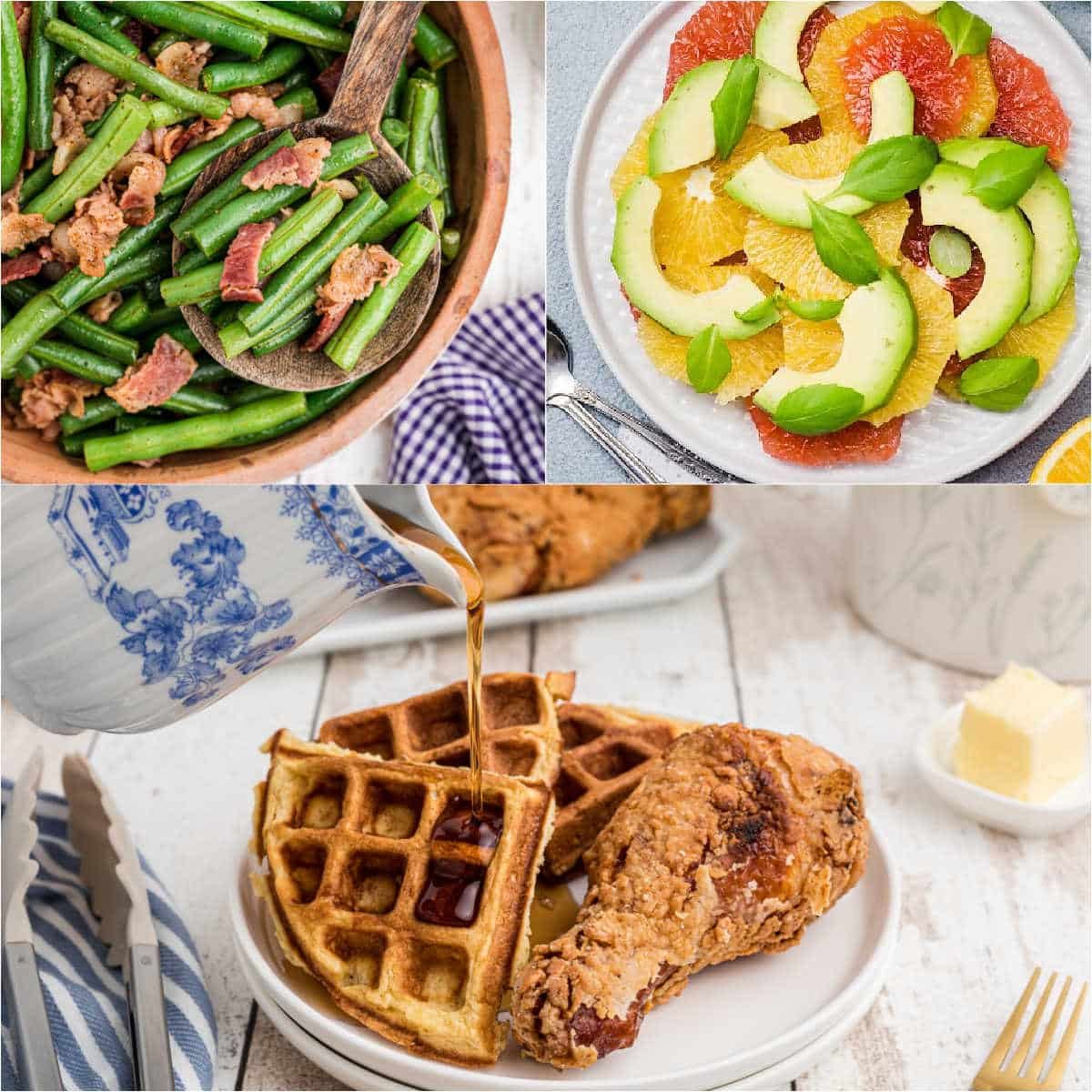 Ideas For Sides With Chicken And Waffles